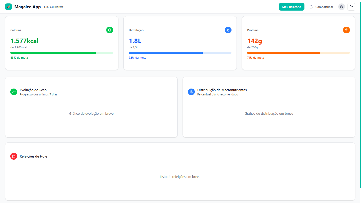 imagem do dashboard de paciente